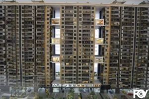 StudioFov commercial building architectural model